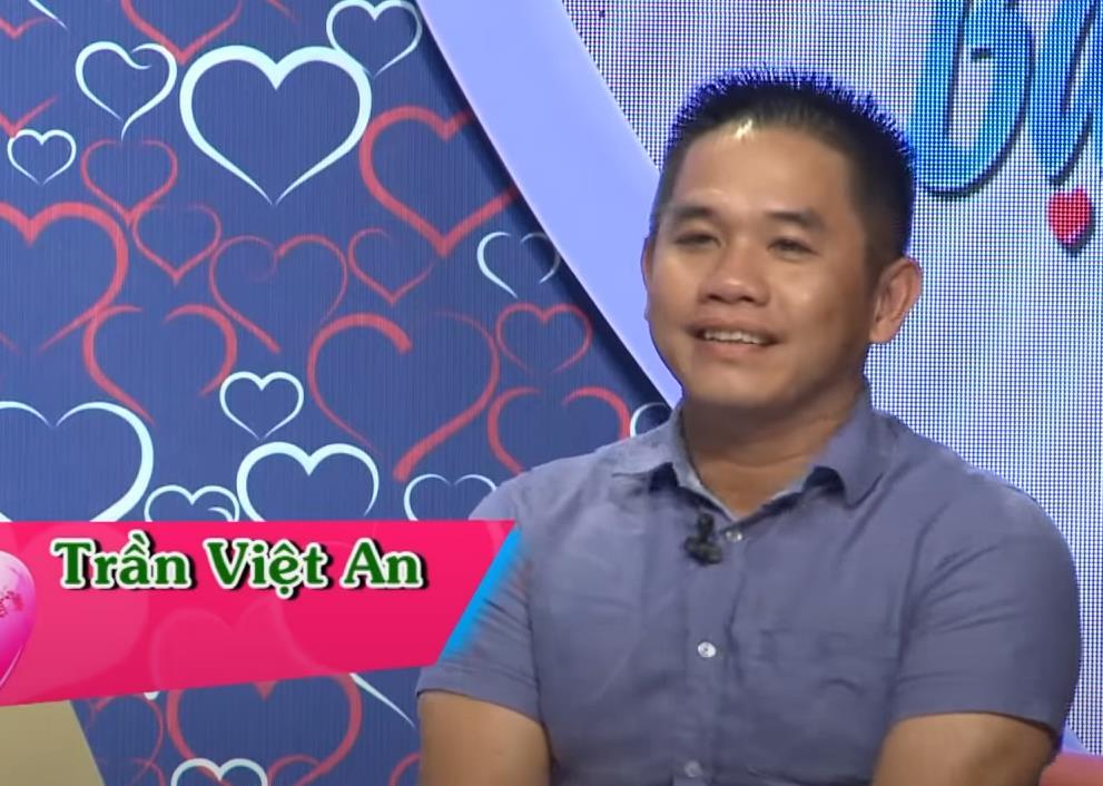  
Anh Việt An, nam chính của chương trình số 87. (Ảnh: Chụp màn hình Bạn Muốn Hẹn Hò)