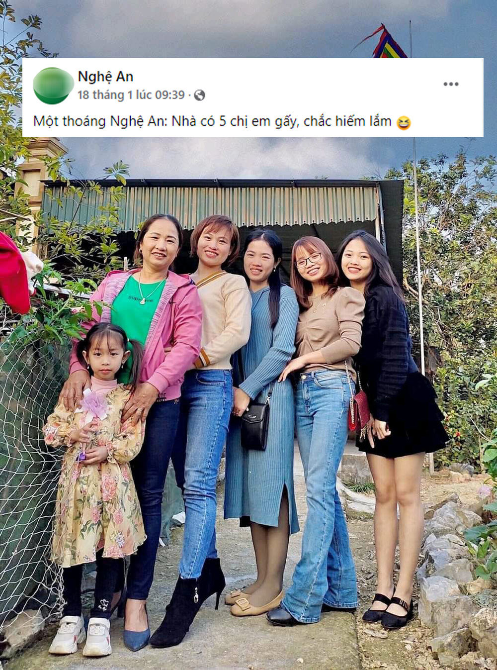  
Cuộc chiến "nhà đông con gái nhất" được tạo ra từ một dòng trạng thái đơn giản.