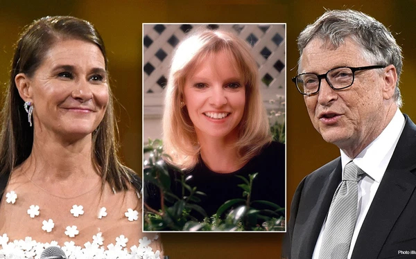  
Hậu ly hôn với vợ, tỷ phú Bill Gates được cho là quay lại với "bồ cũ". (Ảnh: Daily Mail)