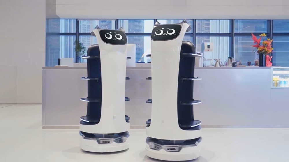 Robot có giao diện dễ thương, được nhiều khách hàng yêu thích.