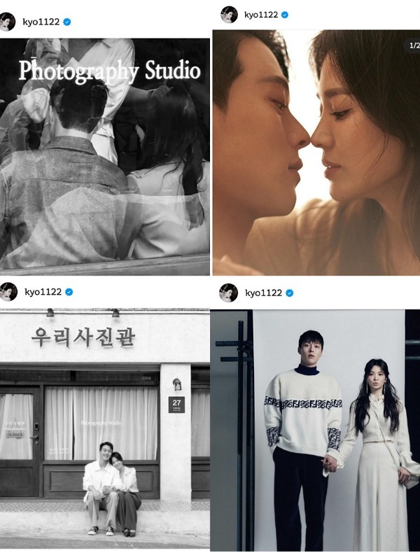  
Song Hye Kyo liên tục đăng ảnh cực tình cảm cùng bạn diễn Jang Ki Yong. (Ảnh: Instagram Song Hye Kyo)