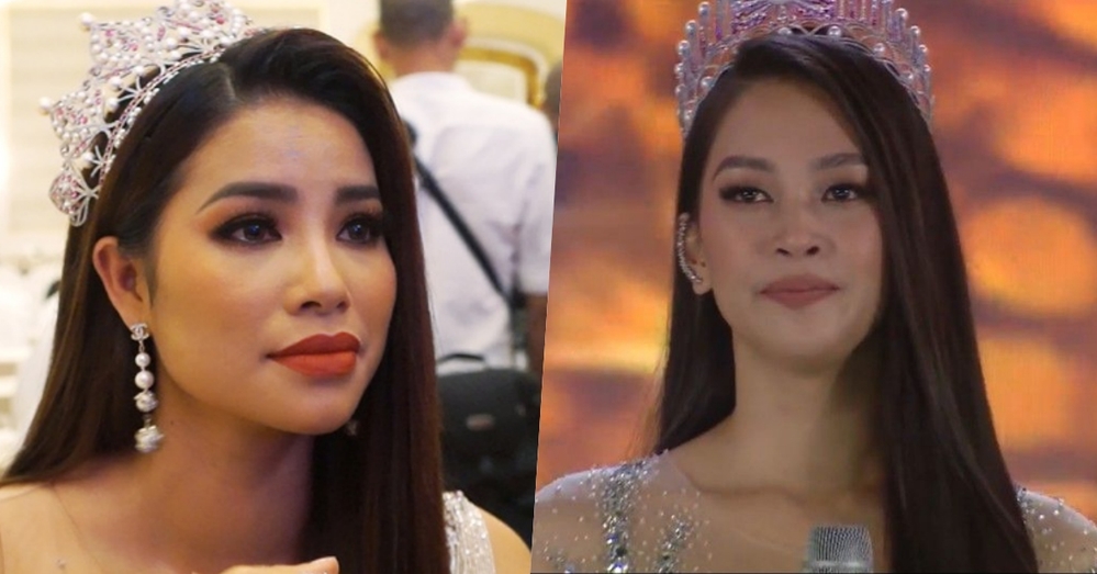  
Là những đại diện nhan sắc nước nhà, các nàng hậu Việt khi khóc cũng xinh đẹp. (Ảnh: Chụp màn hình Dân Trí + Chụp màn hình Hoa hậu Việt Nam 2020)