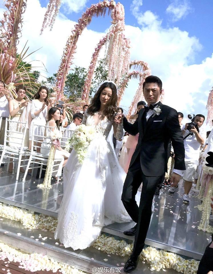 
Lâm Tâm Như và Hoắc Kiến Hoa có lễ cưới hoành tráng tại Bali năm 2016. (Ảnh: Sina)