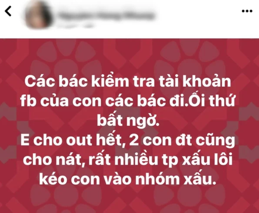 Dòng trạng thái gây xôn xao dư luận của vợ nam MC nổi tiếng (Ảnh: Chụp màn hình) - Tin sao Viet - Tin tuc sao Viet - Scandal sao Viet - Tin tuc cua Sao - Tin cua Sao