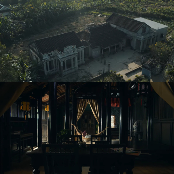 
Bối cảnh của bộ phim hầu hết là ở trong ngôi nhà cổ tại Hội An. (Ảnh: CGV Vietnam)