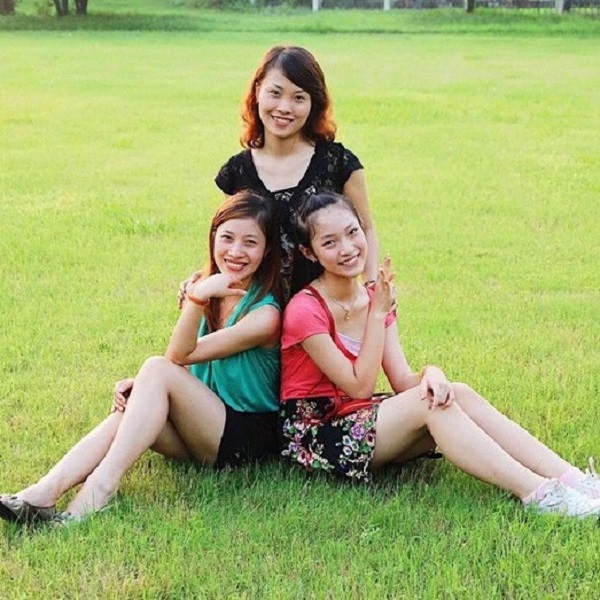  
Chị em Khánh Vy đều có nhan sắc ngang bằng nhau (Ảnh: FB Khánh Vy)