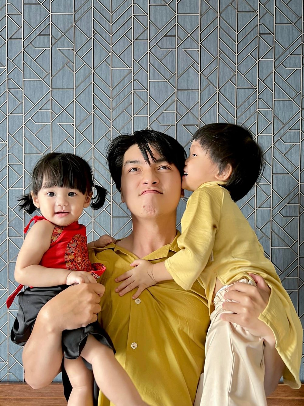  
Cuộc sống gia đình của Ngọc Trai khiến nhiều người ngưỡng mộ. (Ảnh: Facebook Võ Ngọc Trai)