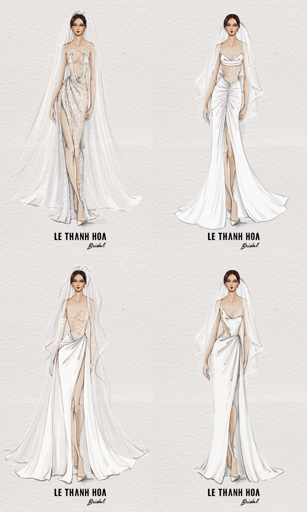 Hãy cùng chiêm ngưỡng những thiết kế váy cưới đẹp như mơ tại cuộc thi Miss Universe Vietnam