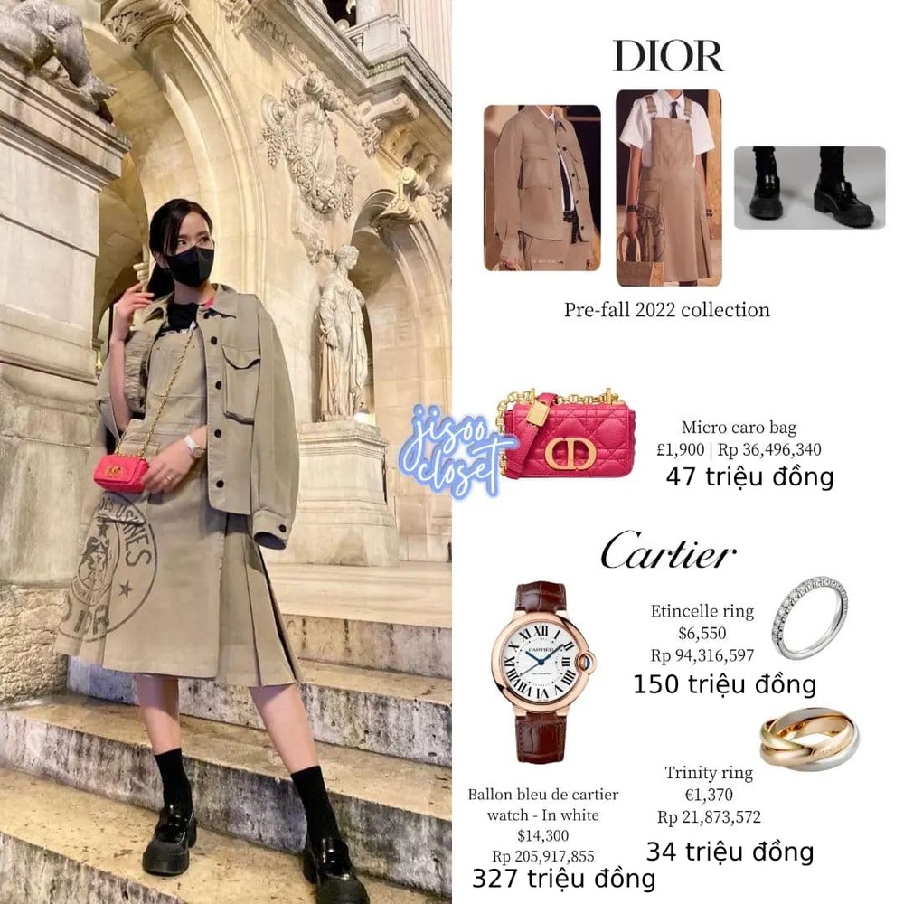 Jisoo is wearing DIOR AW22 collection   Black To The Pink  Quora