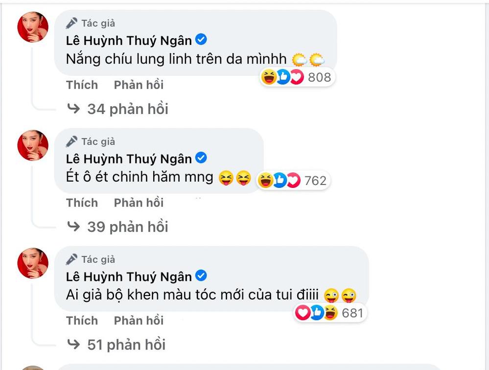  Thúy Ngân thân thiện tương tác cùng người hâm mộ. (Ảnh: FB Lê Huỳnh Thúy Ngân) - Tin sao Viet - Tin tuc sao Viet - Scandal sao Viet - Tin tuc cua Sao - Tin cua Sao