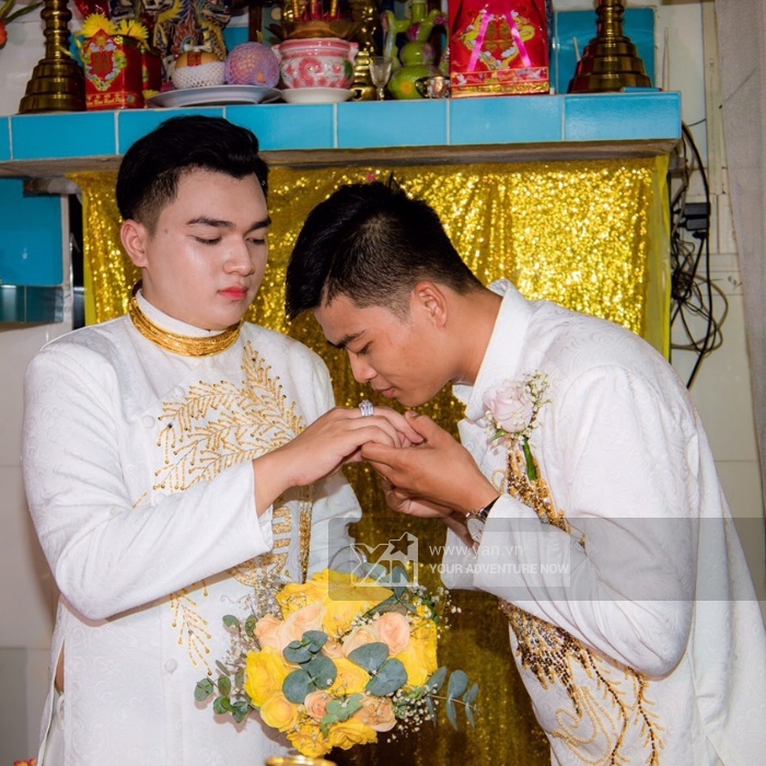  Cặp đôi Minh Phi và Minh Thành đã tổ chức đám cưới và chính thức về chung một nhà.