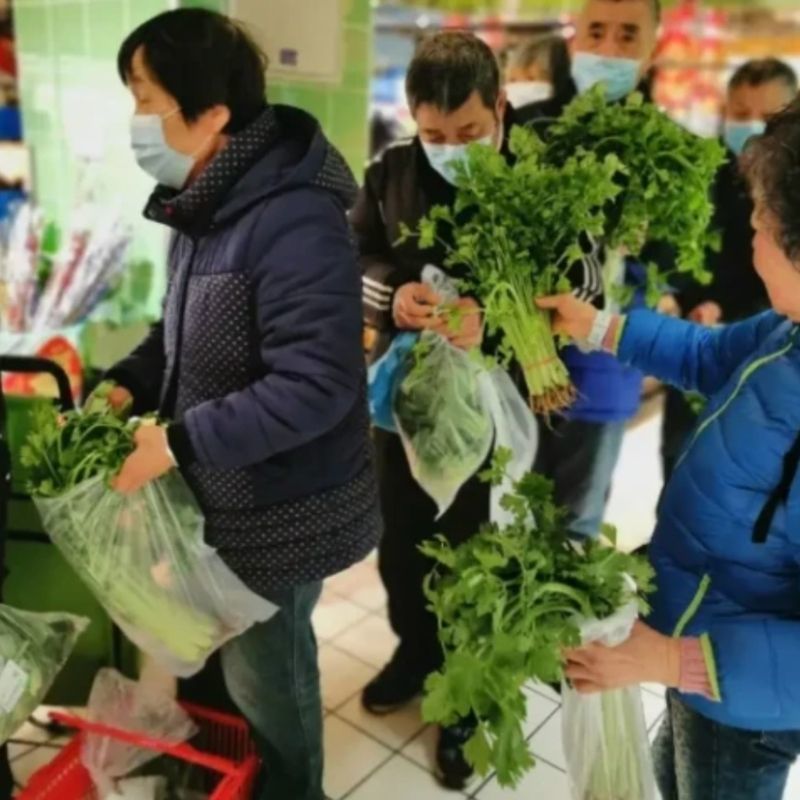  Người Thượng Hải chuộng các loại rau ăn lá. (Ảnh: Baidu)
