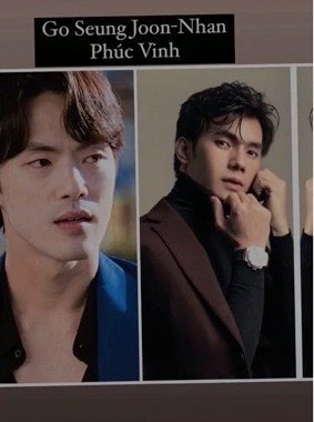 
Nhan Phúc Vinh và Go Seung Joon có nét “hao hao" giống nhau về ngoại hình. (Ảnh: Chụp màn hình L.O)