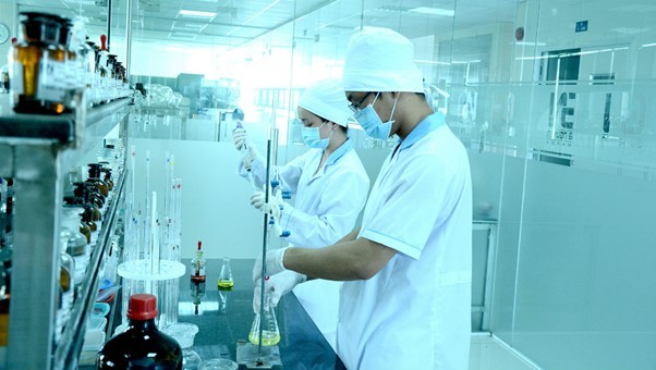  Nhà máy sản xuất với dây chuyền công nghệ đạt tiêu chuẩn GMP của Tín Phong