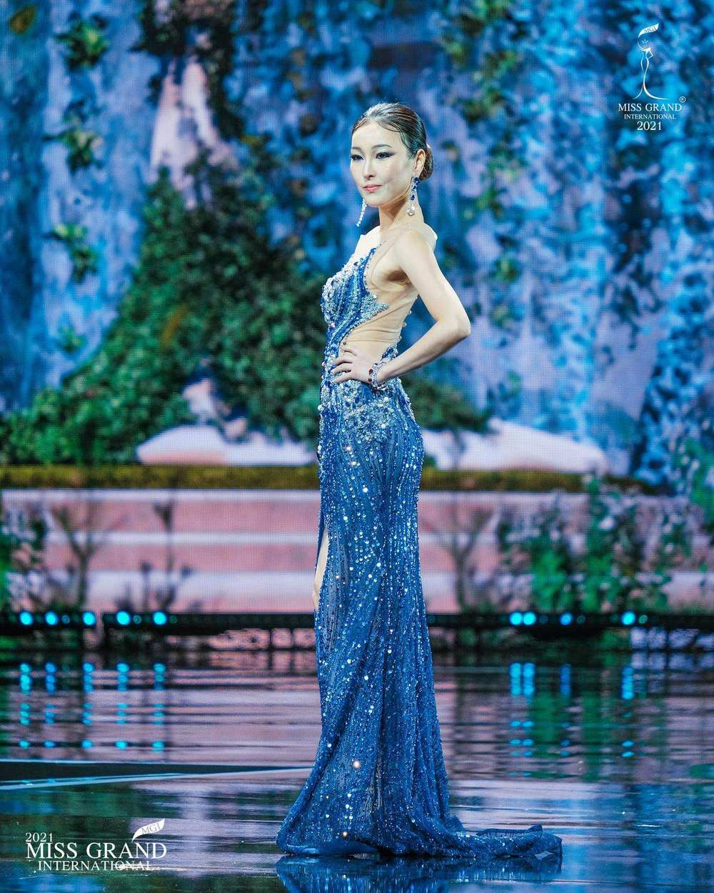  
Sen Yang là một trong những gương mặt được yêu thích nhất cuộc thi. (Ảnh: Facebook Miss Grand International)