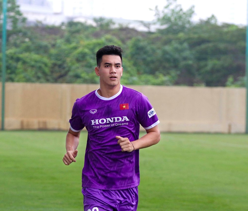  
Tiến Linh là cầu thủ trẻ tài năng của đội tuyển bóng đá Việt Nam. (Ảnh: FB Nguyễn Tiến Linh)