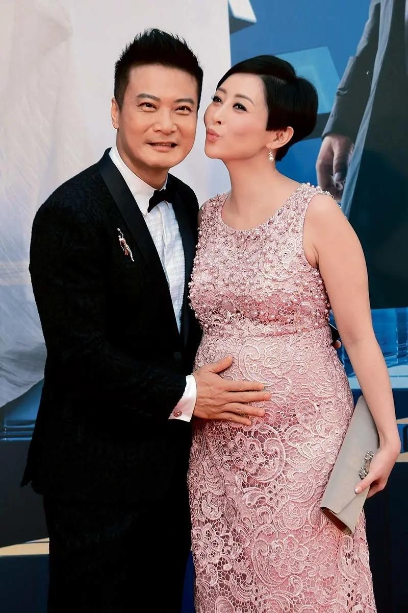  
Đây là khoảnh khắc ghi lại khi Thang Doanh Doanh mang thai con của Tiền Gia Lạc. (Ảnh: Weibo)