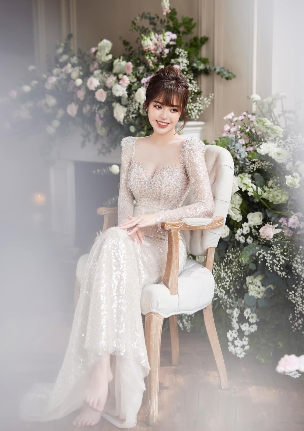 Nhan sắc của vợ nam diễn viên sinh năm 1990. (Ảnh: FB Lâm Diễm Quỳnh) - Tin sao Viet - Tin tuc sao Viet - Scandal sao Viet - Tin tuc cua Sao - Tin cua Sao