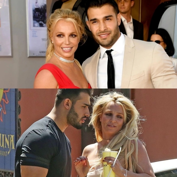  
Britney Spears và bạn trai kém tuổi luôn "như hình với bóng". (Ảnh: Pinterest)