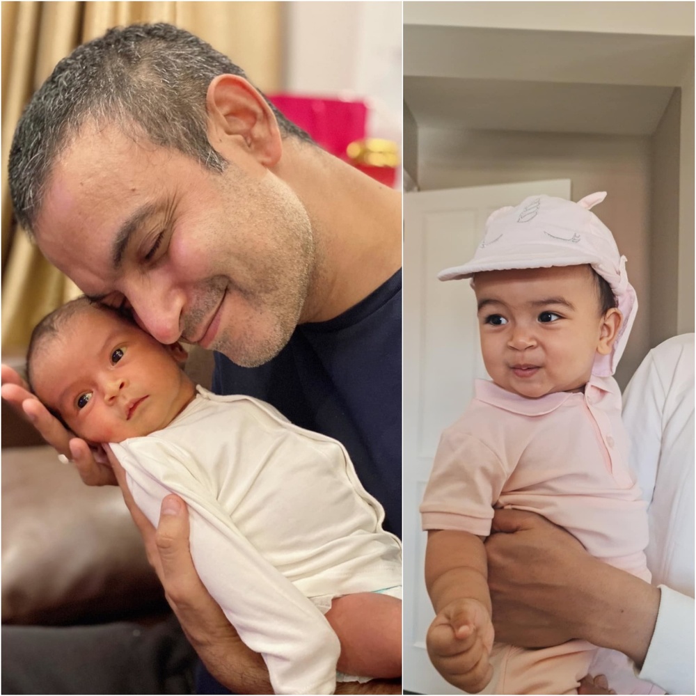    Khi con còn nhỏ, Vikas cũng cắt tóc ngắn khi cho giống với bé. - Tin sao Viet - Tin tuc sao Viet - Scandal sao Viet - Tin tuc cua Sao - Tin cua Sao