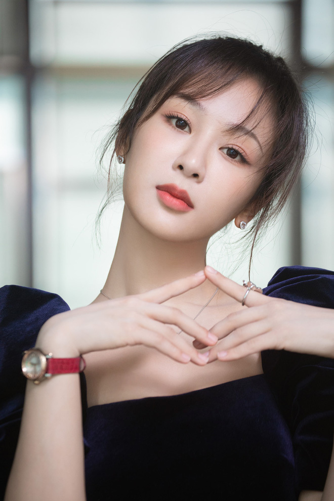 
Nữ diễn viên Hương Mật Tựa Khói Sương càng ngày càng xinh đẹp. (Ảnh: Baidu)