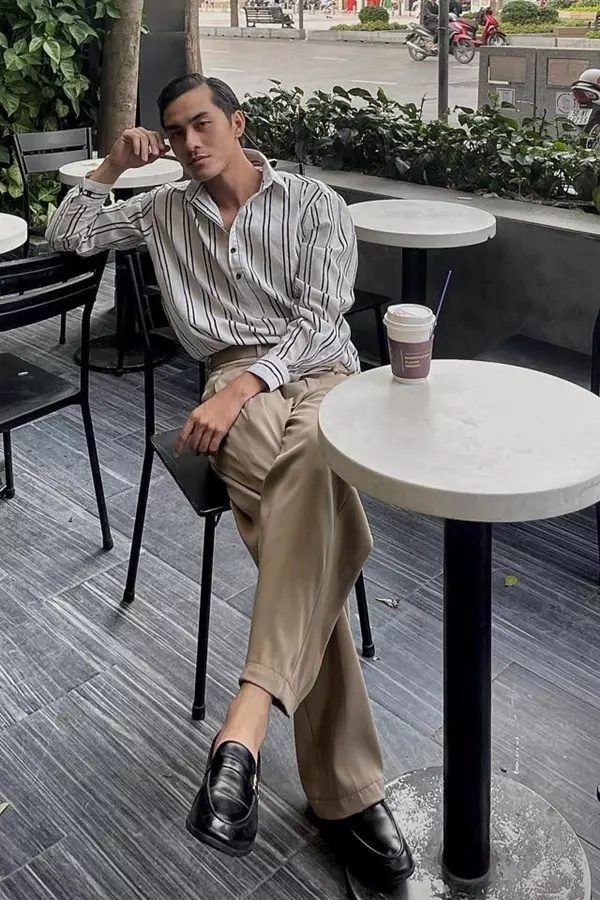    Bạn trai kém 20 tuổi của Phương Thanh sở hữu vẻ ngoài như nam thần. (Ảnh: FB Doãn Chí Kiên)