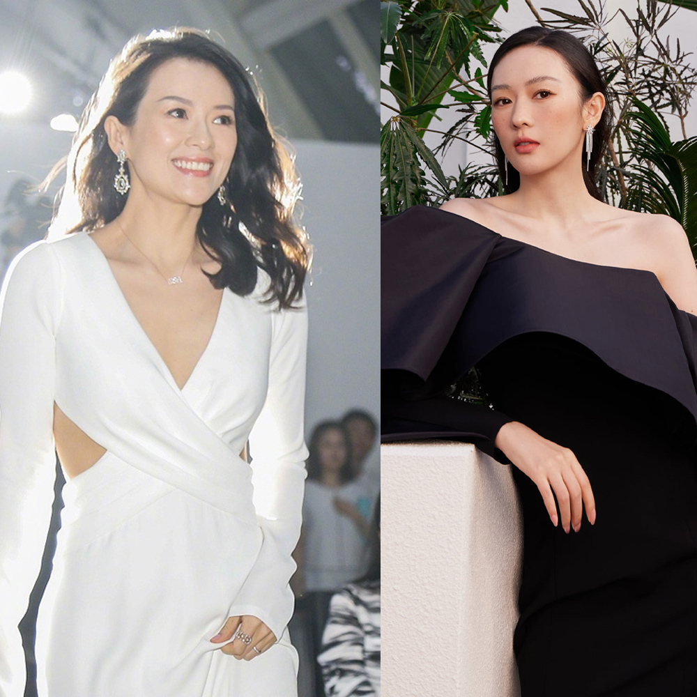  
Nữ diễn viên chia sẻ không ngại bị nhầm với Chương Tử Di (bên trái), nhưng làm Đồng Dao (bên phải) vẫn tốt hơn. (Ảnh: MADAME FIGARO/ Weibo)