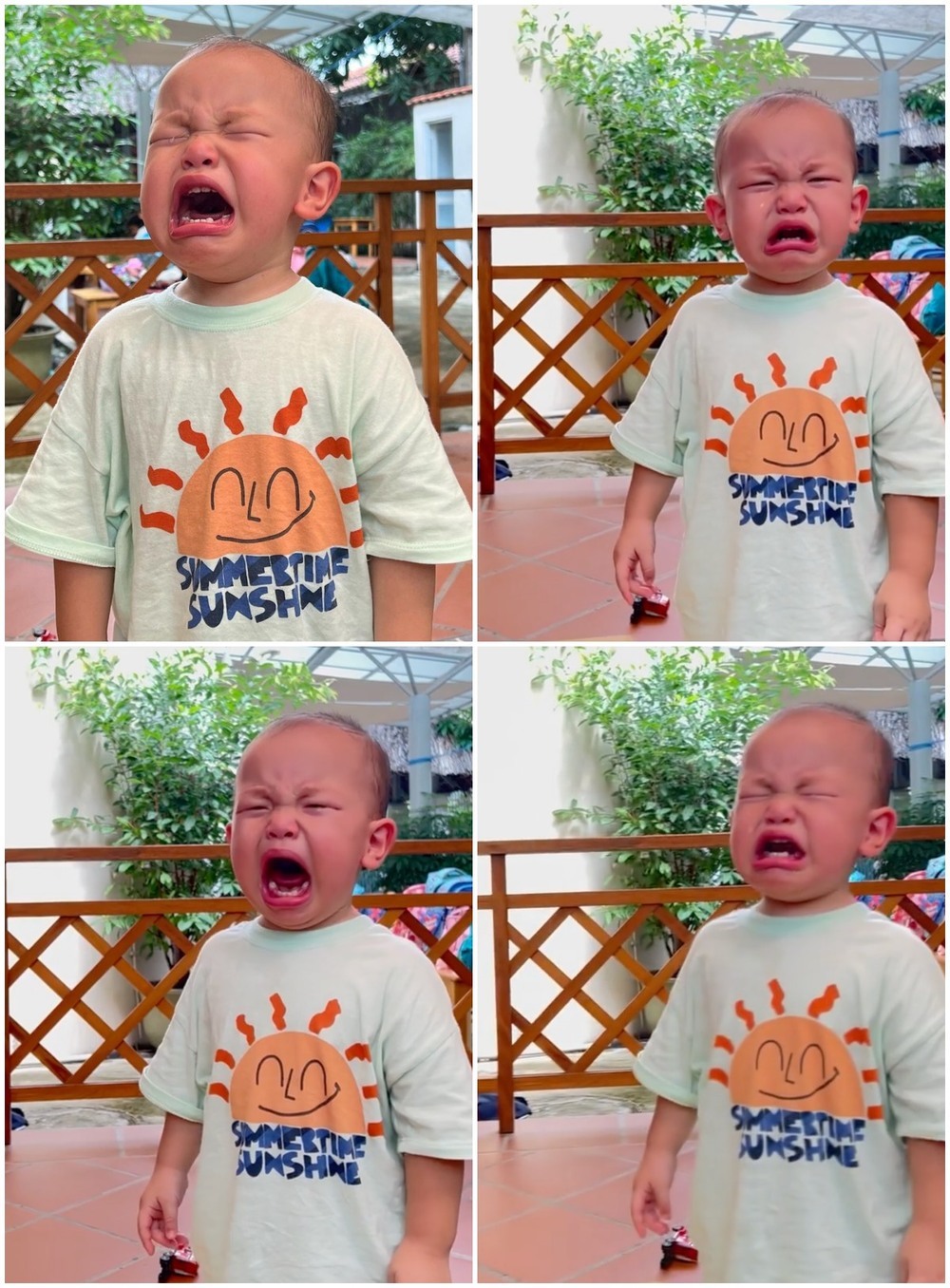  Ai nào ngờ được cậu bé nhảy nhót ngày cuối tuần đó từng khóc òa trong ngày đầu đến trường. (Ảnh: Instagram Henrylisaleon) - Tin sao Viet - Tin tuc sao Viet - Scandal sao Viet - Tin tuc cua Sao - Tin cua Sao