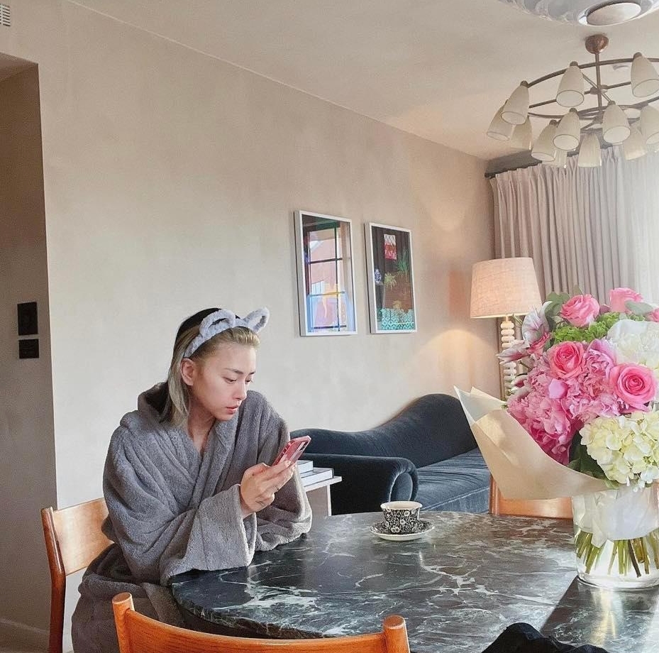    Hình ảnh mộc mạc của Ngô Thanh Vân qua góc máy của Huy Trần. (Ảnh: FB Ngô Thanh Vân)