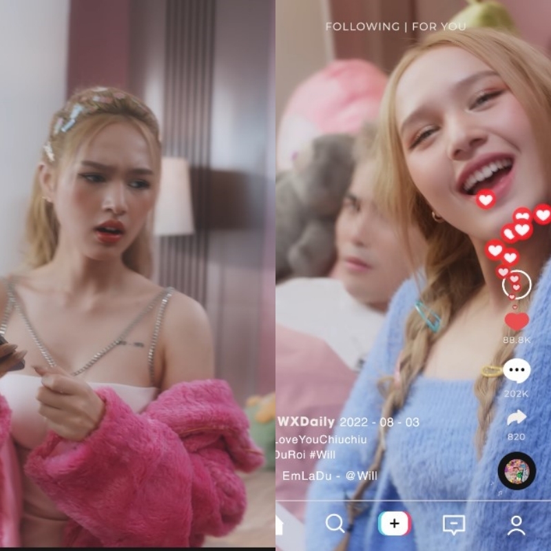    Xoài Non hóa thành cô gái tinh nghịch trong MV. (Ảnh: YouTube Will Official)