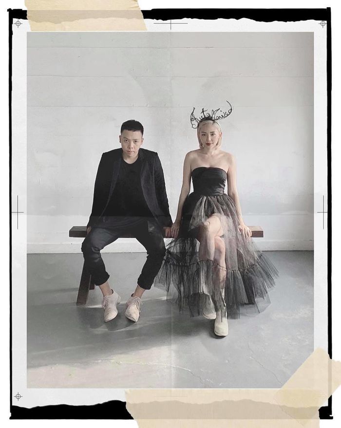    Chủ nhân bản hit Có Ai Thương Em Như Anh cũng chụp ảnh cưới theo phong cách ma mị. (Ảnh: FB Tóc Tiên)