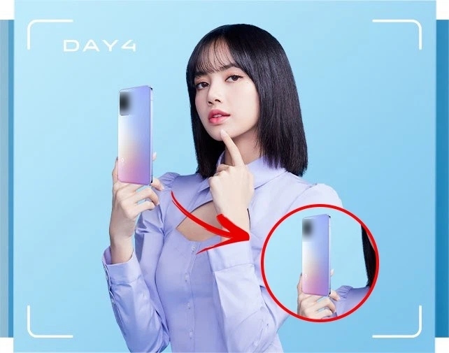 Một poster quảng cáo giả trân của Lisa. (Ảnh: Pinterest)