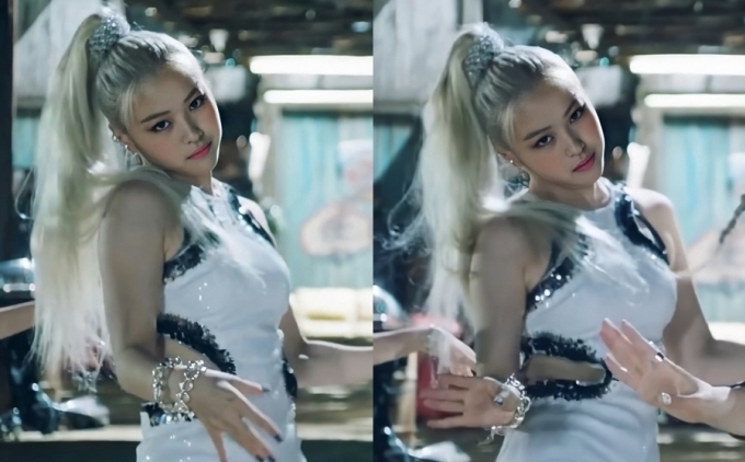    Ryujin để tóc dài cột cao đầy ấn tượng. (Ảnh: Pinterest)