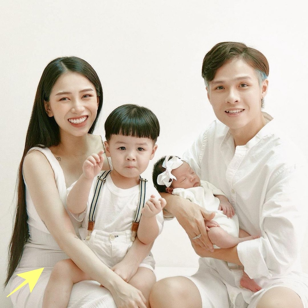  Tâm Nguyễn chia sẻ loạt ảnh thời trang đầu tiên của cả gia đình. (Ảnh: Instagram @tamnguyen111297)