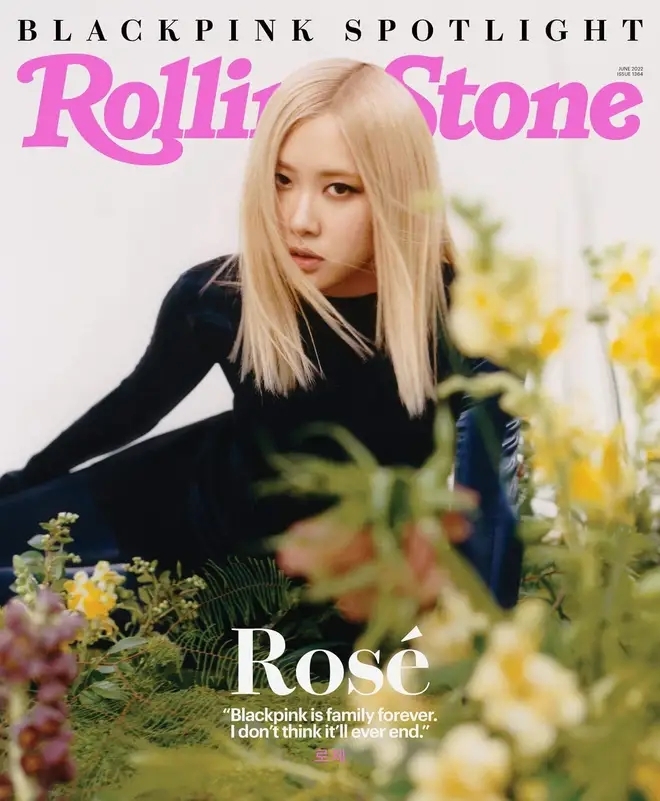  Rosé khoe vẻ đẹp ma mị khi diện thiết kế từ nhãn hàng. (Ảnh: Rolling Stone)