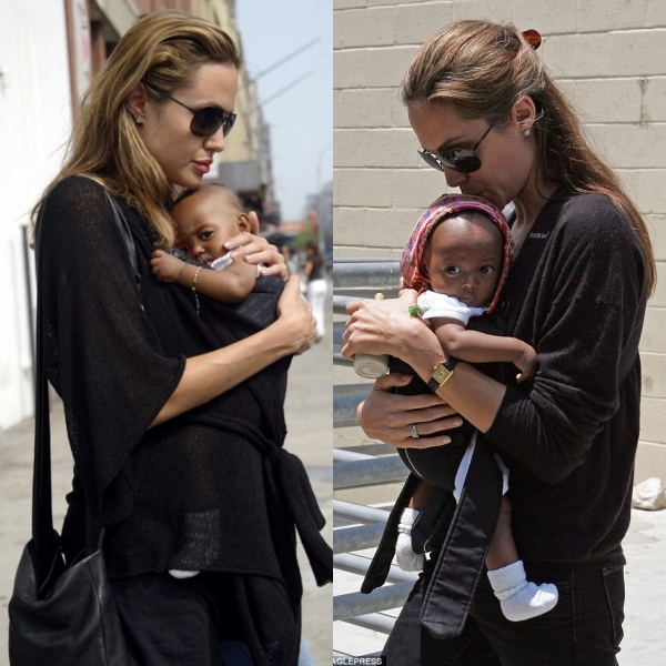  Angelina Jolie nhận nuôi Zahara từ bé và luôn xem như con ruột. (Ảnh: People)