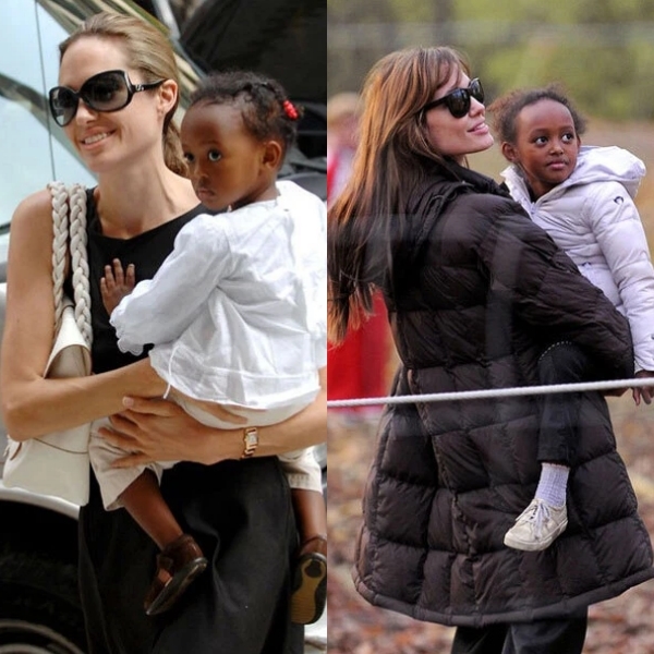  Mẹ ruột Zahara cũng phải thừa nhận rằng Angelina làm tốt vai trò người mẹ hơn mình. (Ảnh: Pinterest)