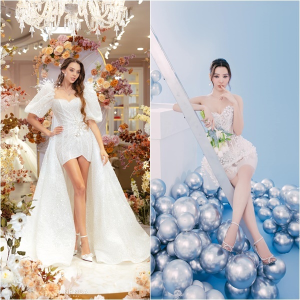Ra mắt 10 mẫu váy cưới ngắn đẹp ấn tượng biến hóa phong cách  Đẹp365