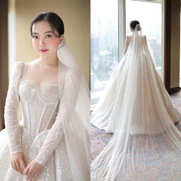 15 mẫu váy cưới xòe công chúa lộng lẫy sang trọng cho cô dâu  OECC
