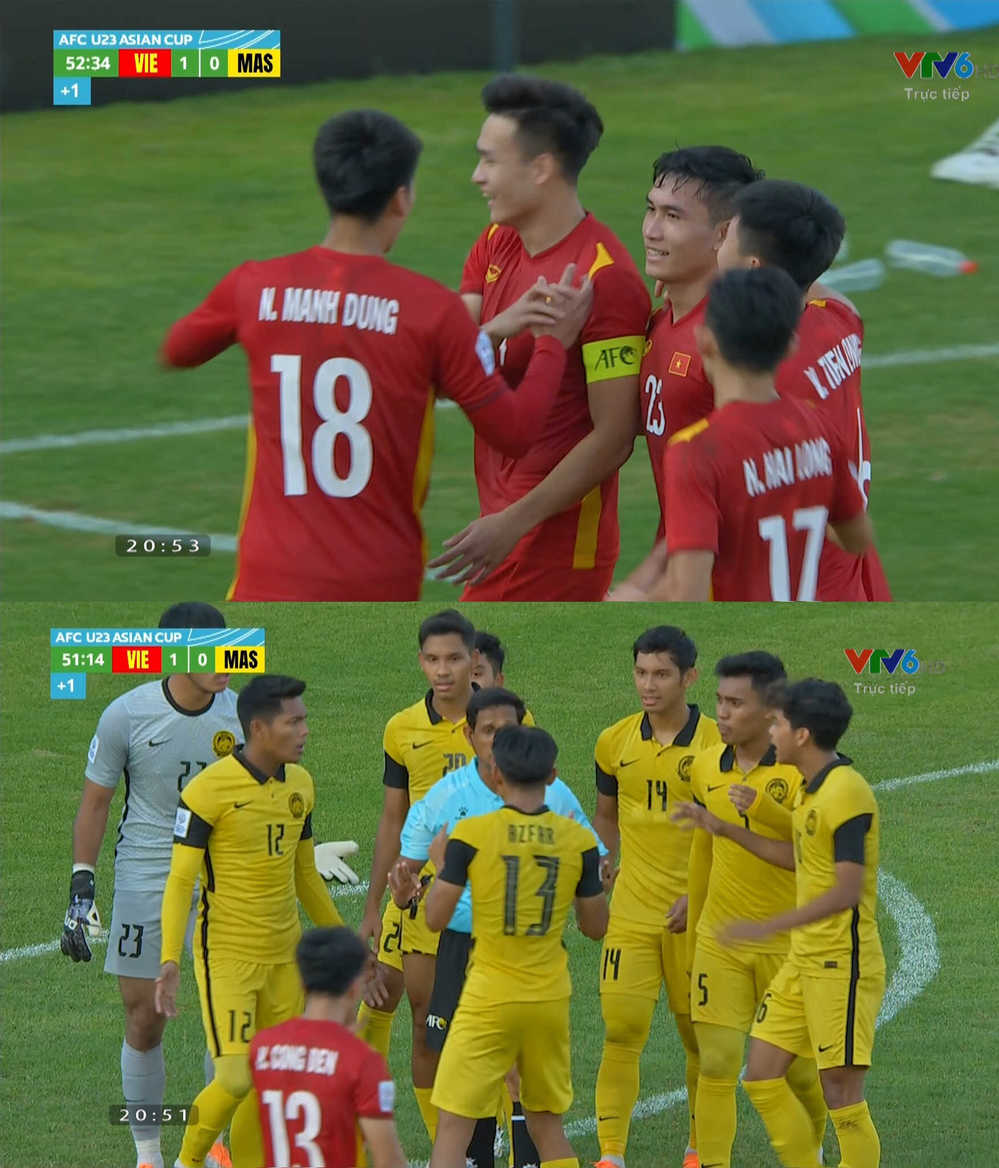  
Các cầu thủ Việt Nam đã thi đấu cực kì tốt. (Ảnh: Vietnamnet)