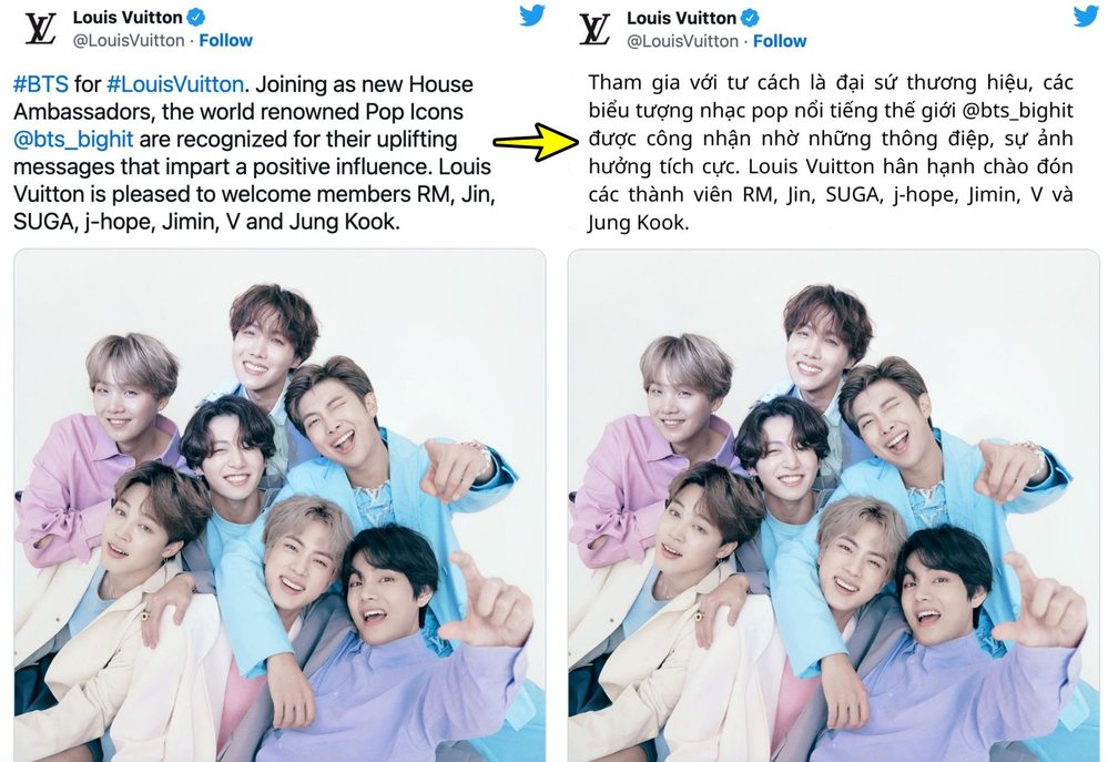 BTS x LV Kpop superstars to be ambassadors for Louis Vuitton  a truly  exciting moment the band tweets  South China Morning Post