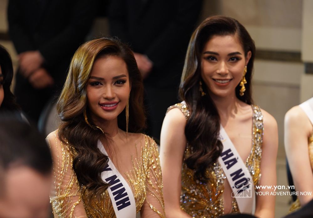    2 mỹ nhân đến từ Tây Ninh và Hà Nội đọ sắc. (Ảnh: Team YAN)