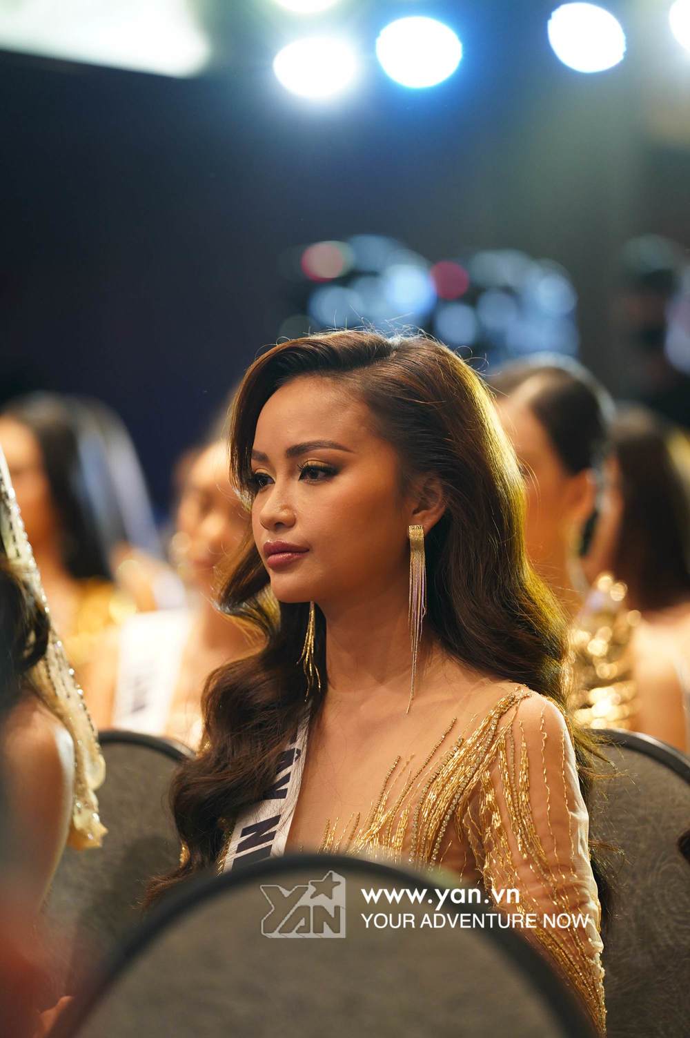    Ngọc Châu sở hữu làn da nâu khỏe khoắn, phù hợp với tạo hình một nàng hậu MUVN. (Ảnh: Team YAN)