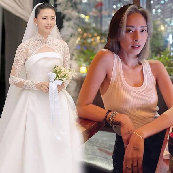  
Sự thay đổi đầy bất ngờ trước và sau đám cưới của bà xã Huy Trần. (Ảnh: FB Ngo Thanh Van)
