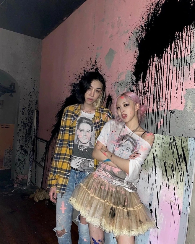 Rosé vướng tin đồn hẹn hò với "Thái tử Naver". (Ảnh: Pinterest)