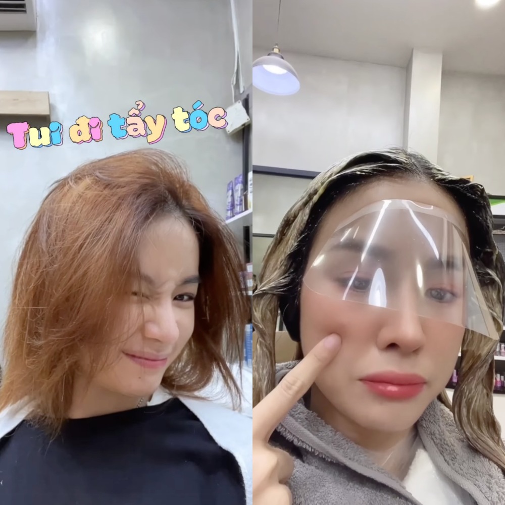    DJ Mie lại "F5" diện mạo. (Ảnh: Chụp màn hình FB DJ Mie)