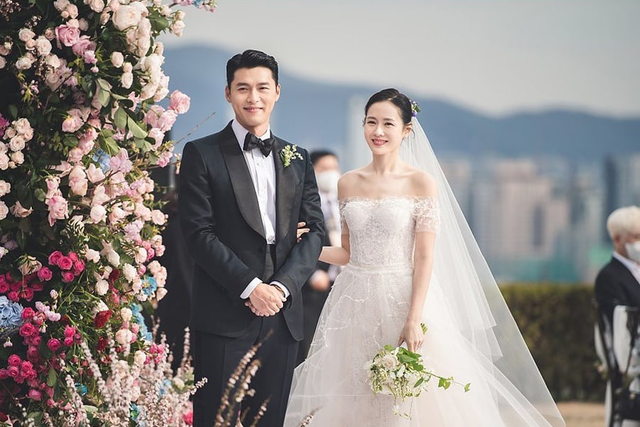  
Hình ảnh trong đám cưới của Hyun Bin và Son Ye Jin. (Ảnh: Naver)