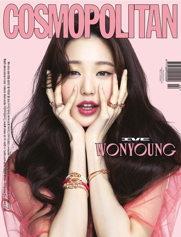  
Bìa solo của Wonyoung khoe khí chất đúng chuẩn "nữ hoàng nhan sắc thế hệ mới". (Ảnh: COSMOPOLITAN)