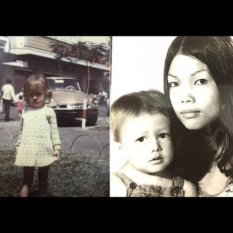  
Cô con gái lai Việt - Mỹ xinh xắn của bà Đẹp. (Ảnh: Vietnamnet)
