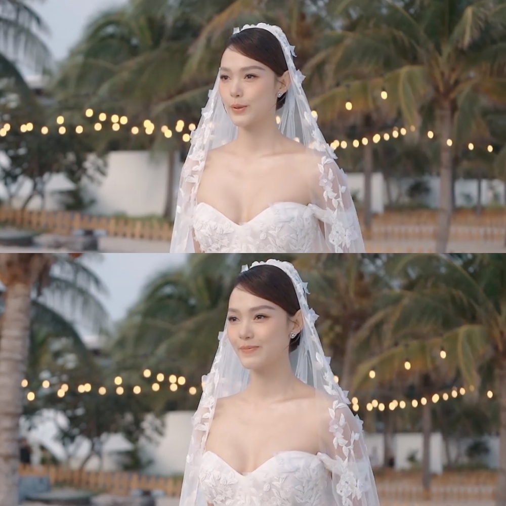  
Khoảnh khắc nữ diễn viên hồi hộp khi làm cô dâu. (Ảnh: FB Minh Hằng) - Tin sao Viet - Tin tuc sao Viet - Scandal sao Viet - Tin tuc cua Sao - Tin cua Sao